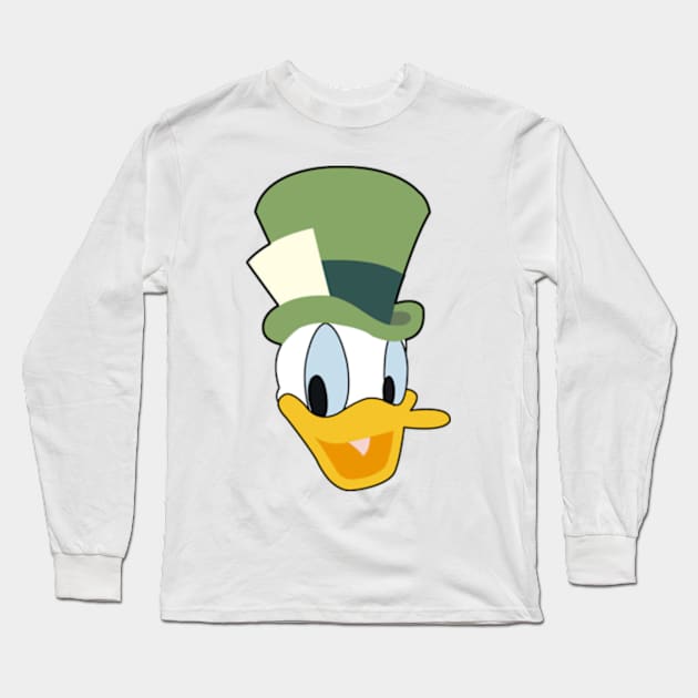 Donald Hatter Long Sleeve T-Shirt by LuisP96